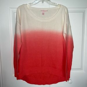 Victoria’s Secret dip-dyed sweater, never worn